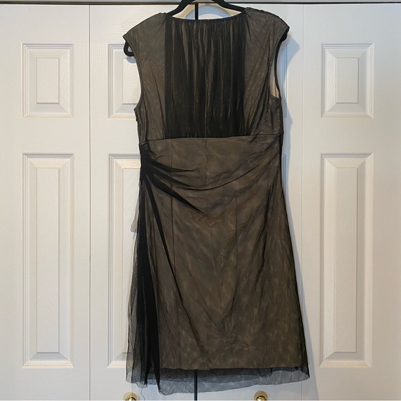 NWOT London Times Formal Elegant Little Black Dress. Plus Size 14 - Picture 8 of 13